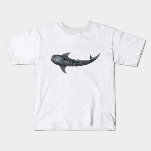 Whale shark Rhincodon typus for divers, animal lovers and fishermen Kids T-Shirt